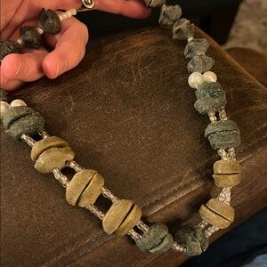Unique Natural Stone Necklace